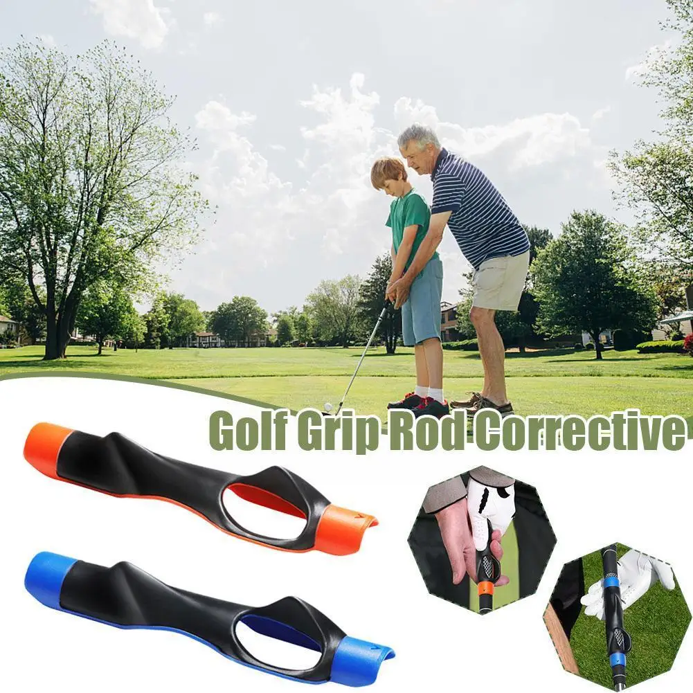 

New Golf Grip Corrector Plastic Beginner Gesture Swing Training Aids Correct Posture For Outdoor Golf Accessory 2 Color D4d7