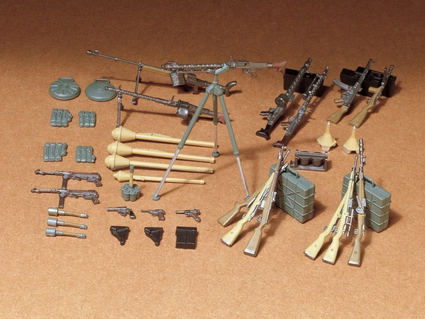 

Немецкое пехотное оружие TAMIYA 35111 1/35 набор КТ