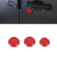 Car Door Lock Keyhole Key Socket Decoration Cover for Jeep Wrangler JK JL Gladiator JT 2007-2018 2019 2020 2021 2022 Accessories