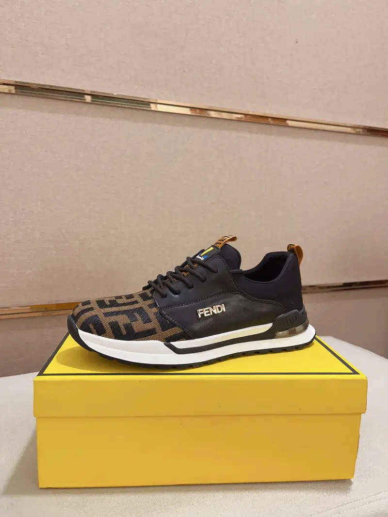 кроссовки FENDI Кроссовки модный ФЕНДИ мужские спортивная обувь мужчин женщин