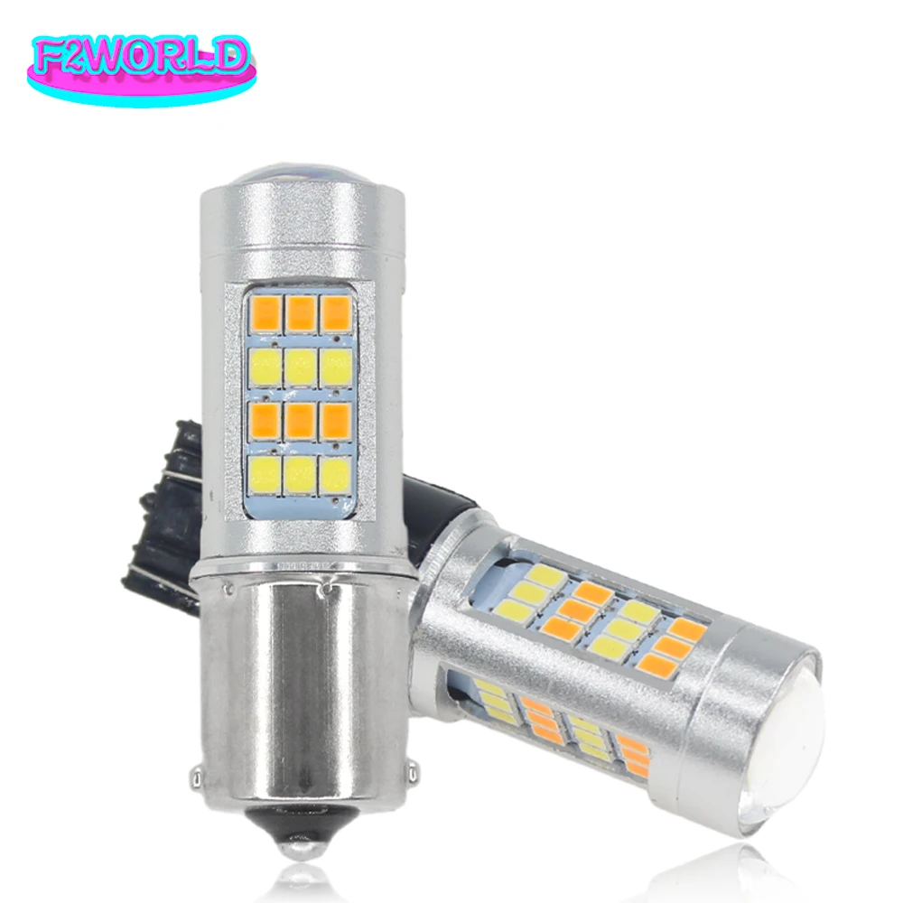 10 шт. Автомобильные светодиодные лампы 2835 42SMD 1157 BAY15D P21/5W 7443 W21/5W T20 3157 P27/7W
