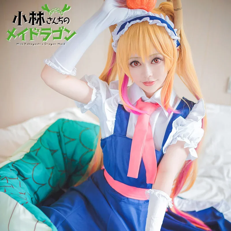Фото Женский костюм горничной из аниме «Miss Kobayashi» №5