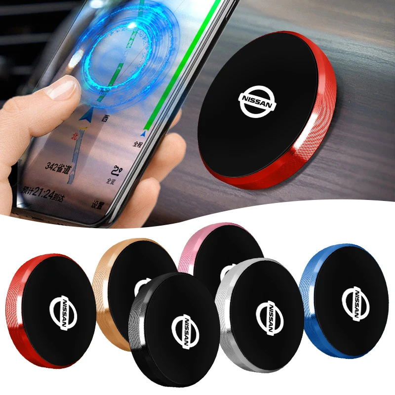 

1pcs Car Phone Holder Magnetic Holder Car Interior Accessories Car Styling Auto Goods For Nissan Tiida Sylphy Teana Trail Almera