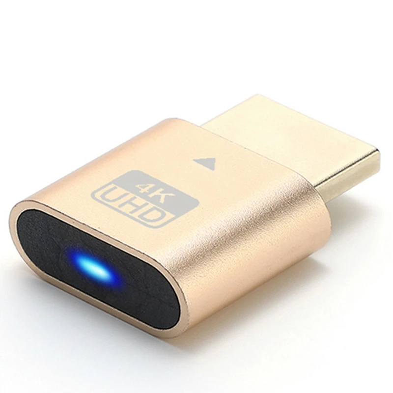 

1 шт., разъем 4K HDMI со светодиодсветильник кой для видеокарт, аксессуаров для ПК, настольного компьютера/ноутбука