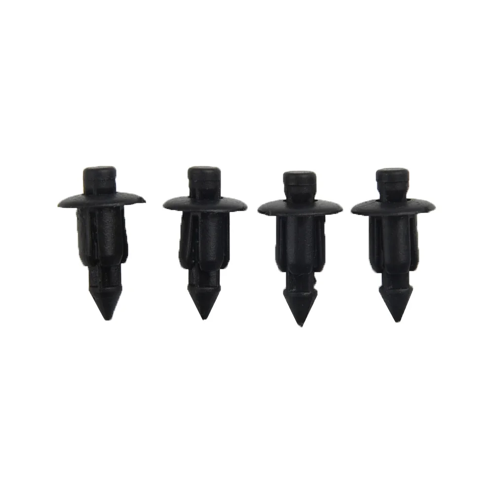 

100Pc Car 6mm Fender Panel Plastic Rivet Fasteners Push Pin Clips Rivets Are Perfect Accessories For Car And Motorcycle Use