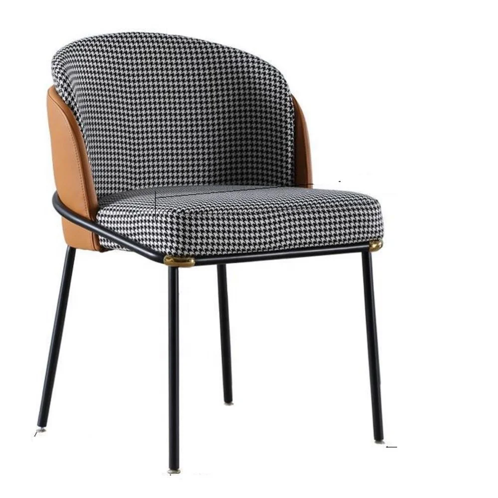 Роскошная гостиничная мебель тканевое кожаное кресло без подлокотников