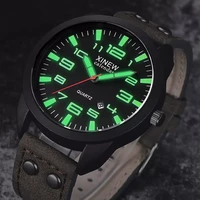 wrist watch business watches gifts luxury wrist watch clock fashion men leather date casual analog