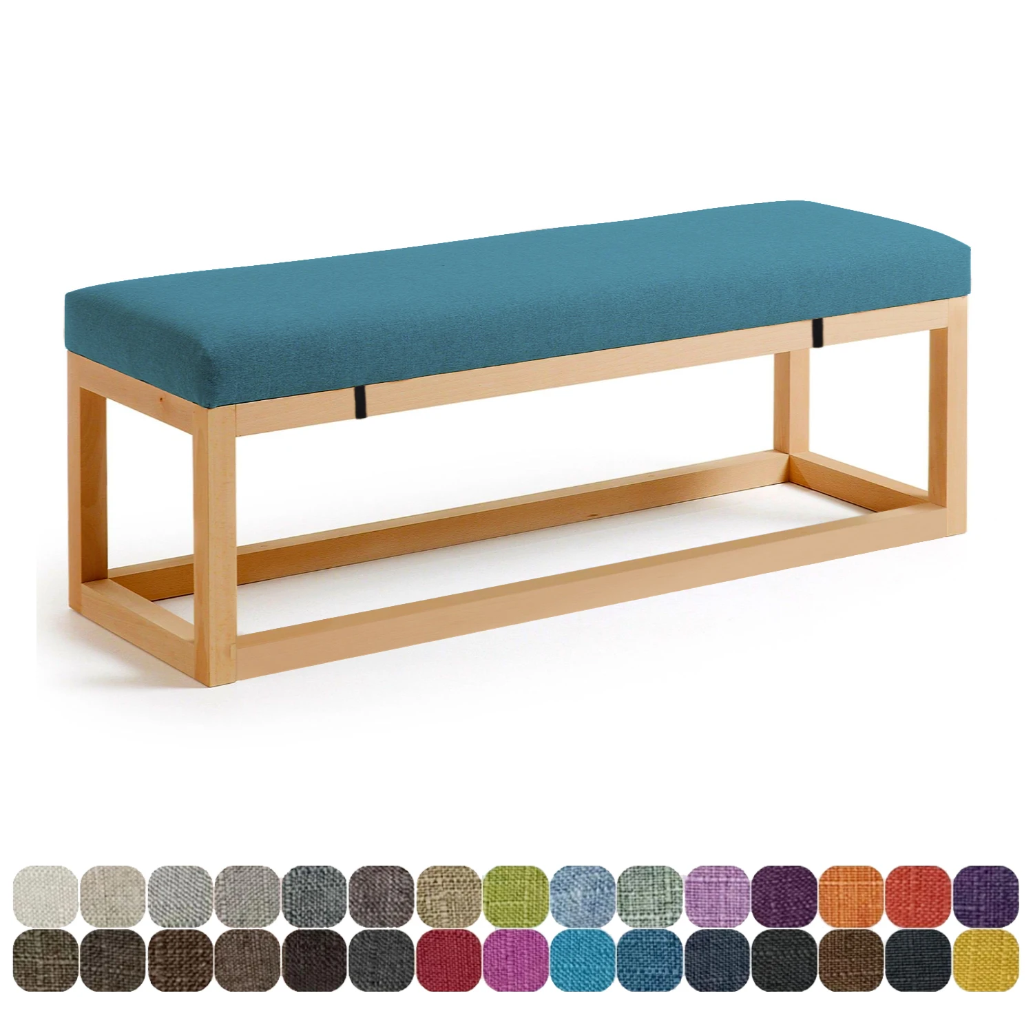 5CM Thickened Wood Chairs Pads Bench Cushion Decorative Cushions Custom Size Wood Chair Seats for Garden Lounger/Bay Window Pad