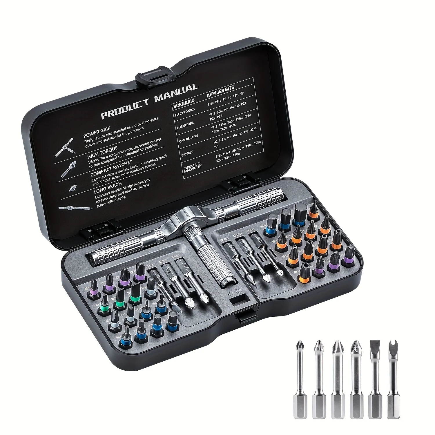 

Набор отверток XMSJ 40 в 1