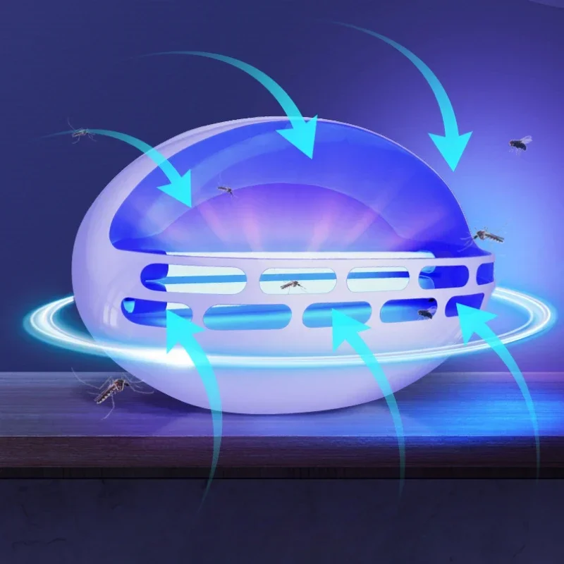 Настенная клейкая лампа-ловушка для комаров