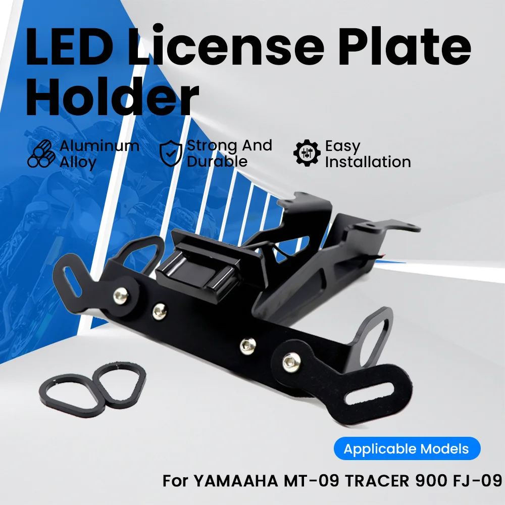 

Модификация мотоцикла, короткий абзац, рамка номерного знака Для YAMAHA MT09 2014-2016 и Φ 900, фототрассировщик 2015-2019