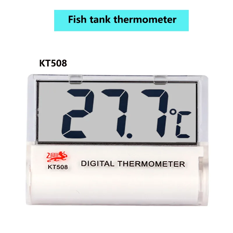 waterproof liquid crystal display digital paste fish tank thermometer underwater aquarium electronic precision measuring tool free global shipping