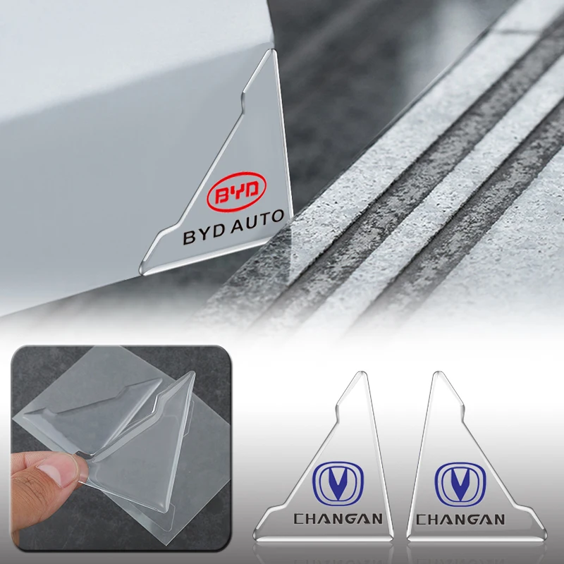 

Наклейка на дверь автомобиля прозрачная Противоударная для Suzuki Grand Vitara SX4 Jimny Vitara Liana Jimny 20 1sts 2, аксессуары, 2 шт.