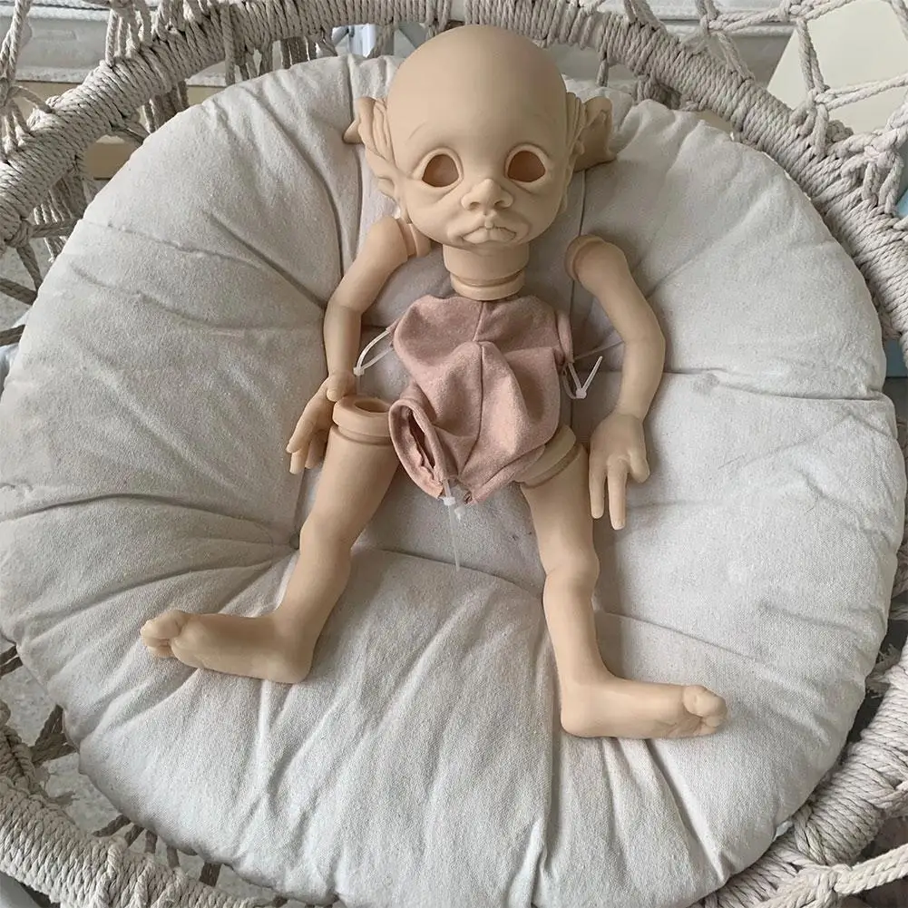 

17 Inch Limited Edition Reborn Vinyl Kit Lifelike Face Soft Color Lifelike For Children Gift Toys T8a1