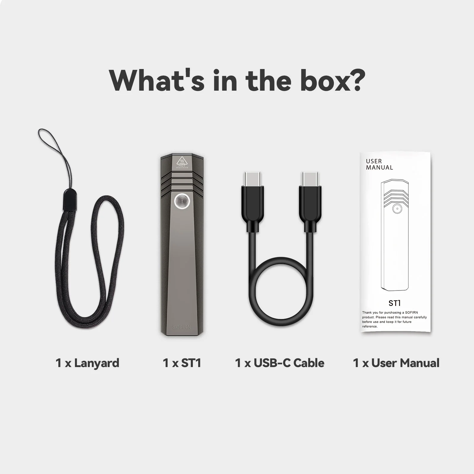 

Sofirn ST1 1500lm Фонарик