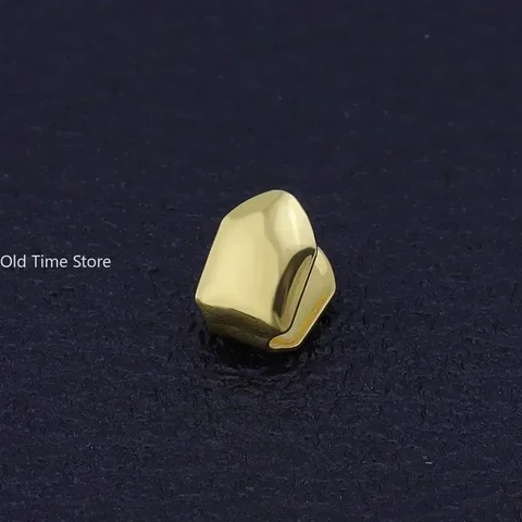 MOONBIFFY Золотой браслет с решетками для зубов