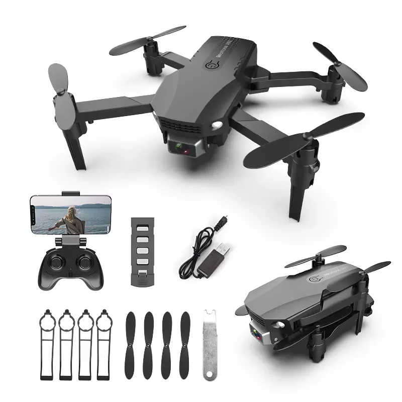 

Drone 4K Dual Camera HD Wide Angle Camera Photo 1080P WIFI FPV Aerial Photography Helicopter Foldable Quadcopter Dron Toy