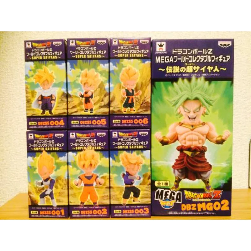 

Оригинальный Bandai Banpresto WCF DWC Драконий жемчуг супер сайян брали Qversion фотомодель игрушки подарки коллекционное украшение