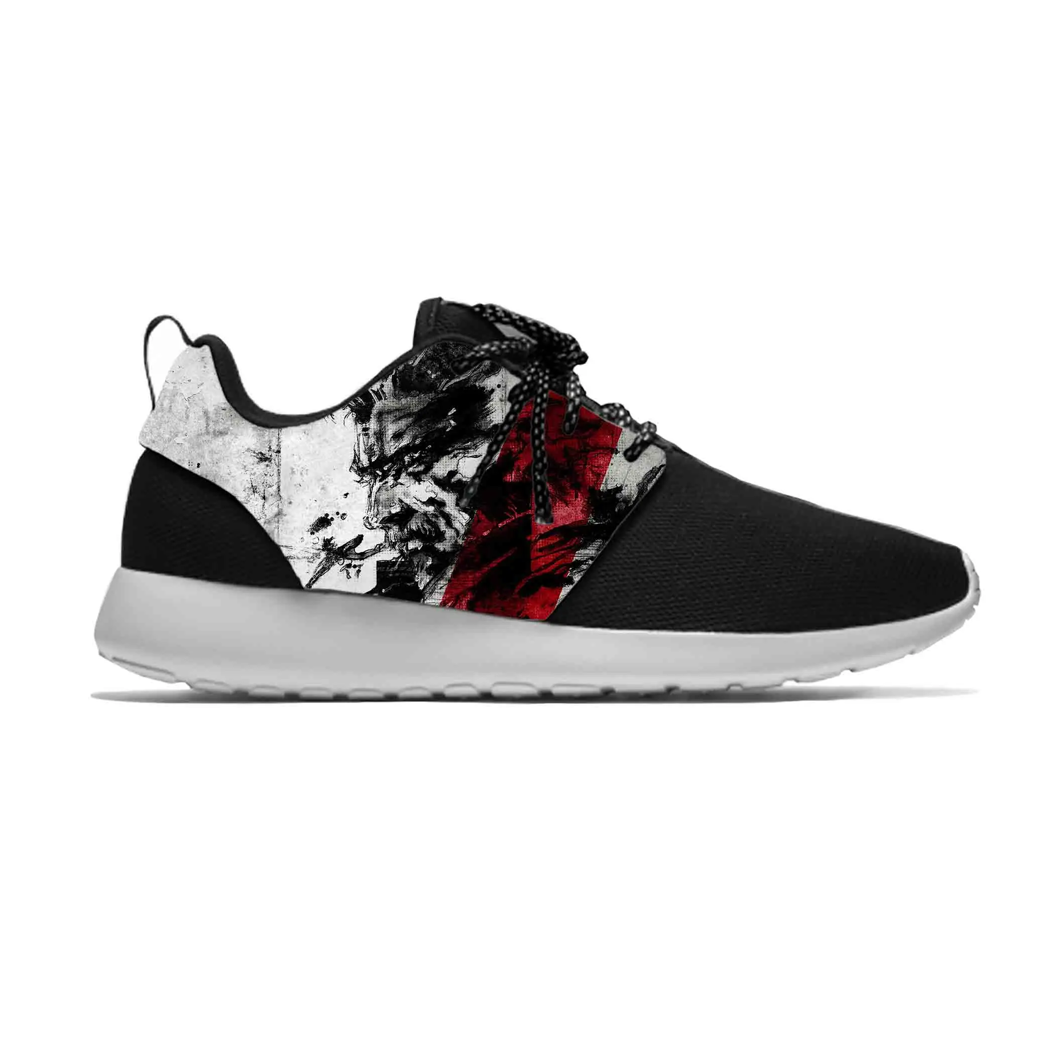 

Anime Cartoon Game Metal Gear Solid Fashion Funny Sport Running Shoes Casual Breathable Lightweight 3D Print Men Women Sneakers