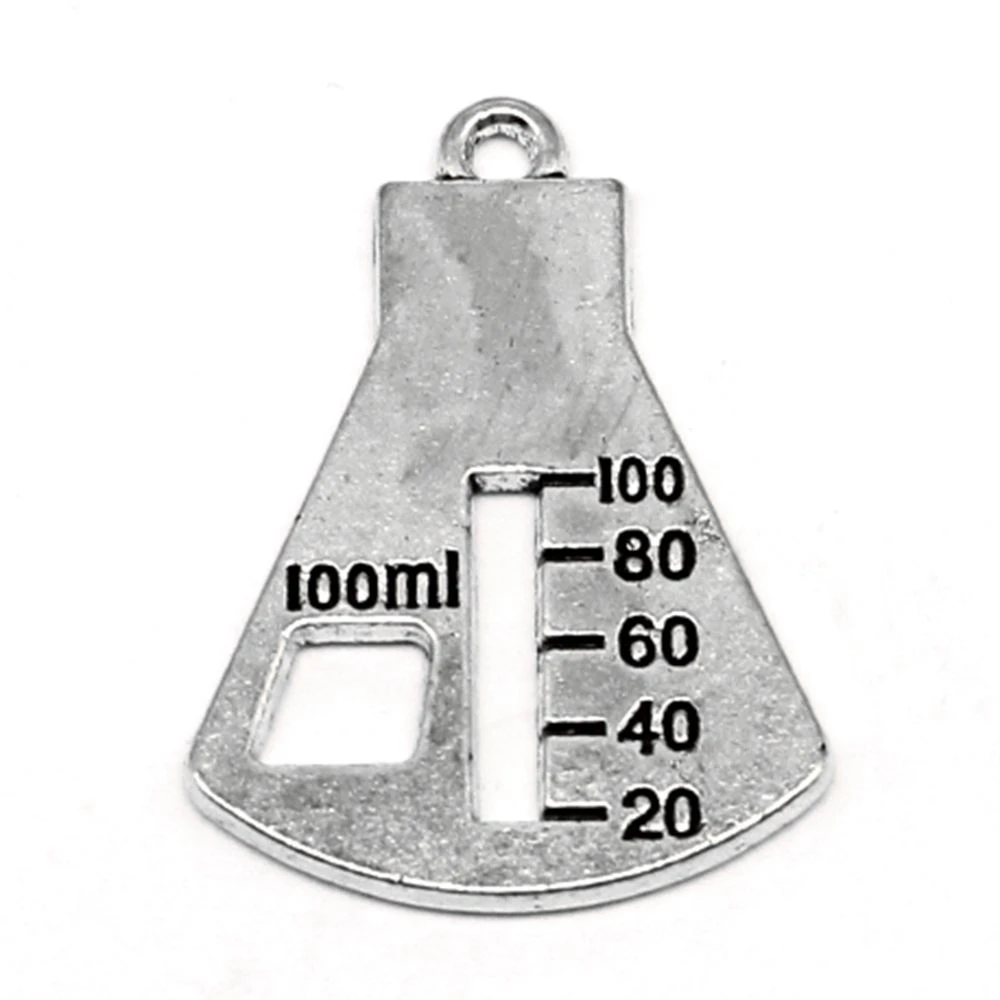 

50pcs Wholesale Jewelry Lots Measuring Cup Charms Pendant Supplies For Jewelry Materials 20x27mm