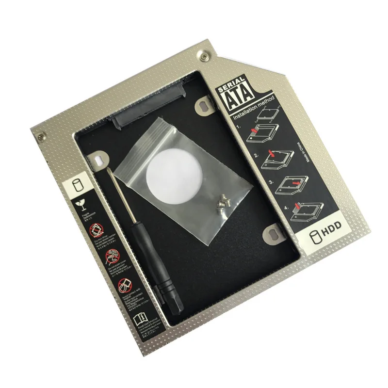 Алюминиевый Чехол для жесткого диска 9,0, 9,5, 12,7 мм, SATA 3,0, 2,5 дюйма