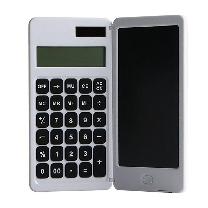 

Solar Calculator Portable Calculator With Writing Board For School Calculator Students' Financial Office