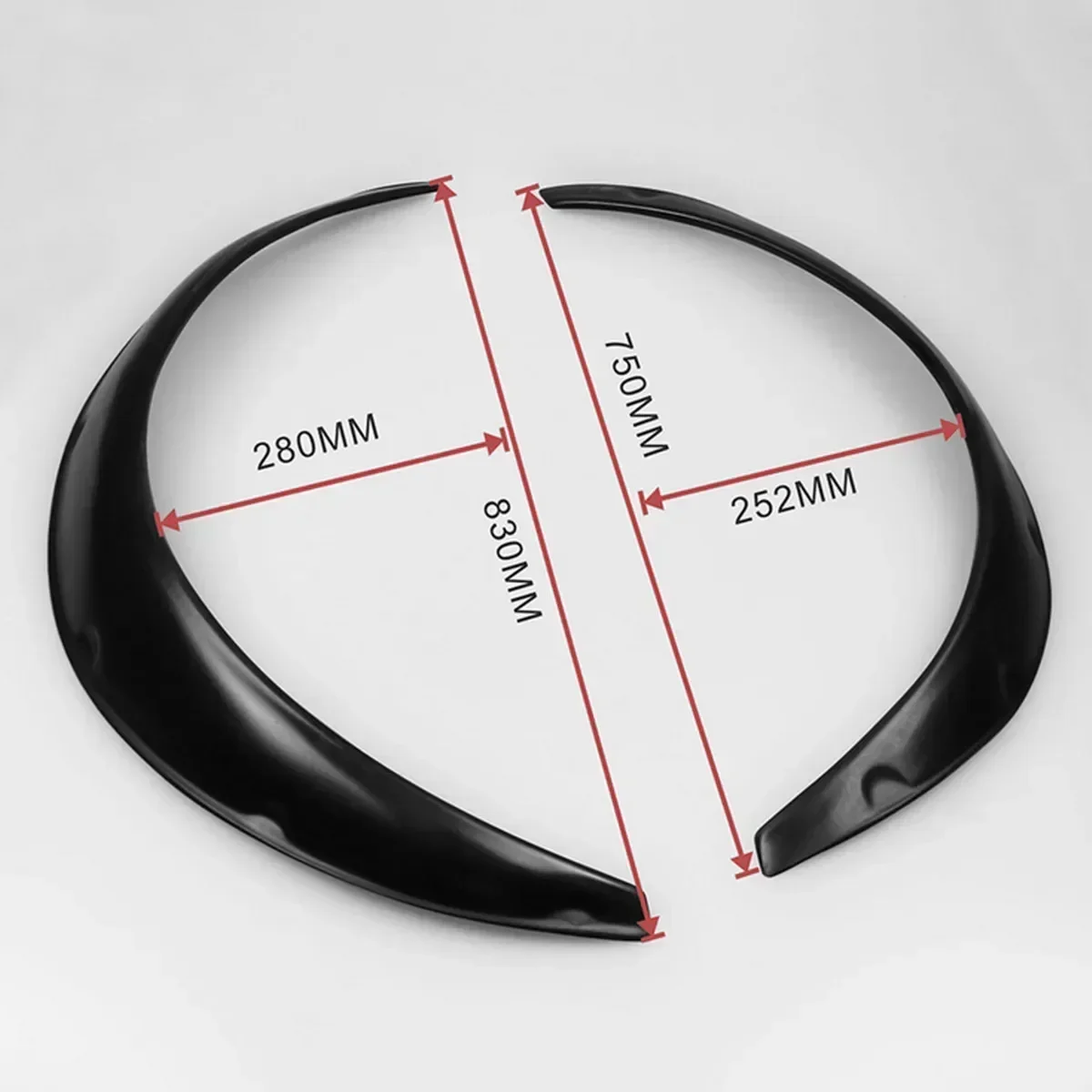 Универсальные 4 шт. гибкие Автомобильные Брызговики на колеса накладки крылья