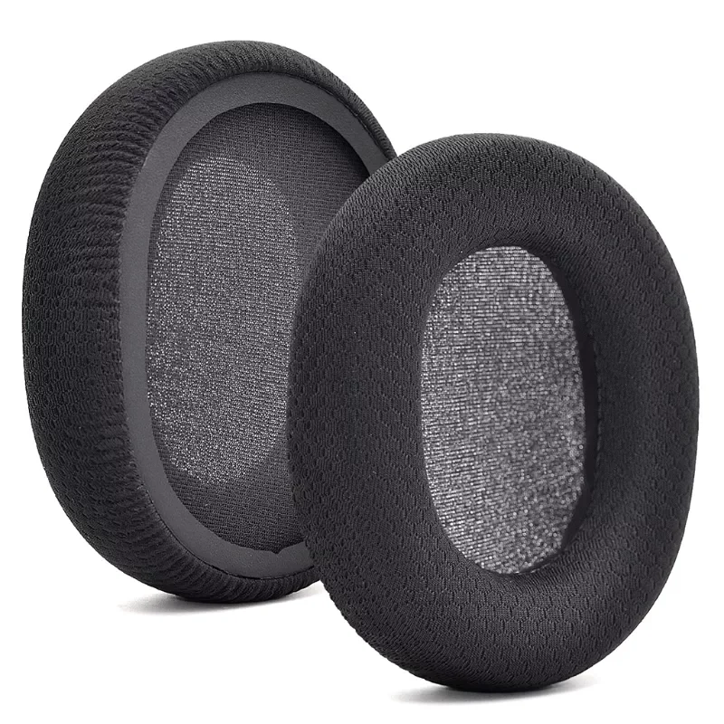 

Replacement Fabric Ear Pads Earpad Ear Cushion for -KINGSTON -HyperX Cloud CORE / Cloud II headphones