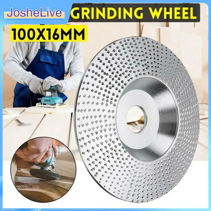 

1PCS Wood Grinding Wheel Tungsten Carbide Wood Sanding Carving Shaping Disc for Angle Grinder Grinding Polishing Bore Shaping