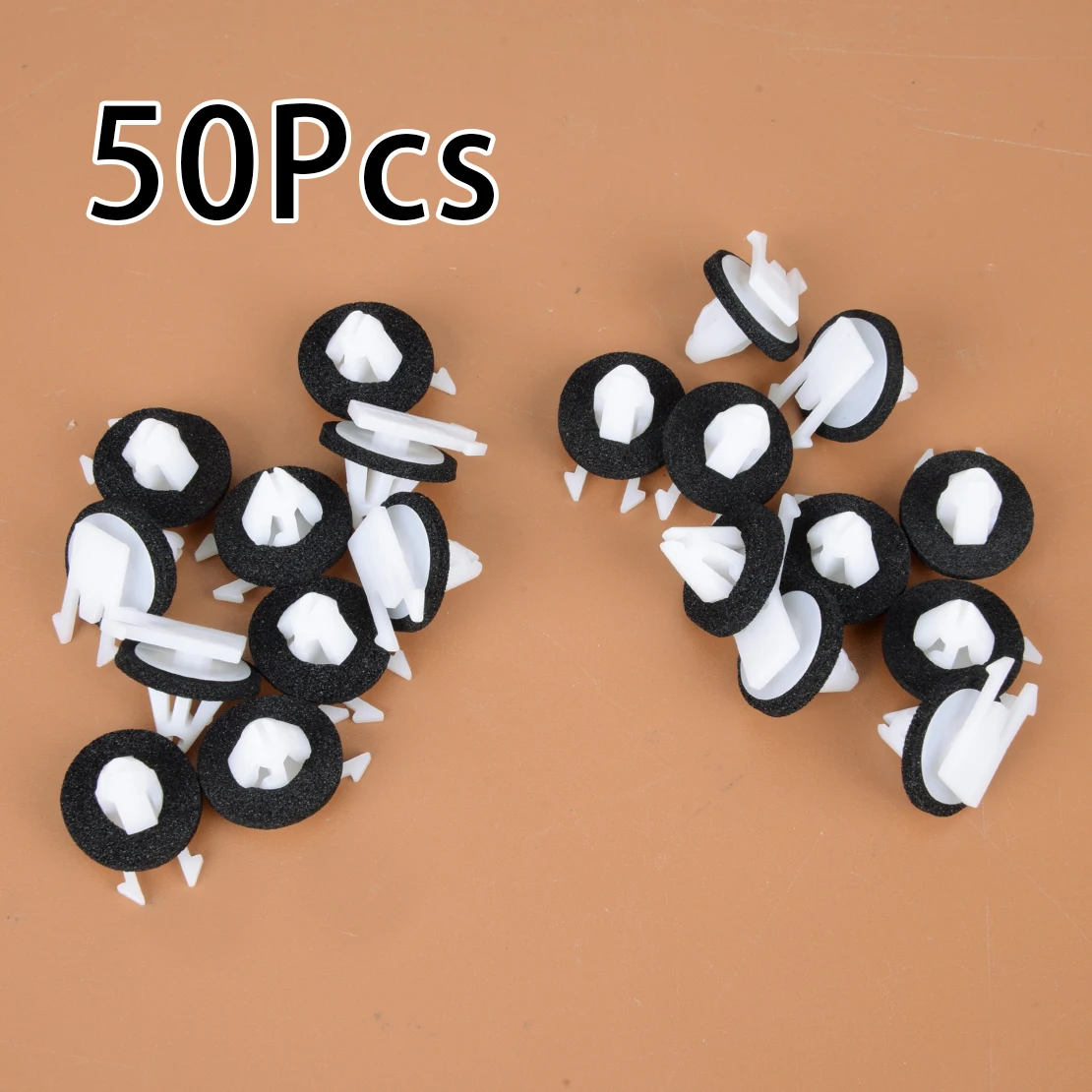 

50pcs/Set 11611375 Car Front Rear Left Right Moulding Clips Retainer Rivet Screw Fit for Cadillac Chevrolet GMC Plastic