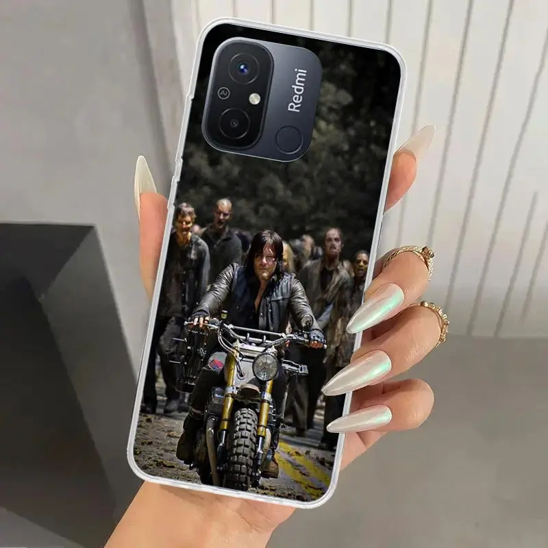 Ходячие мертвецы Дэрил Диксон чехол для телефона Xiaomi Redmi 12C 12 10C 10A 10X 10 9C 9A 9 9T 8A 8 7A 7 6A