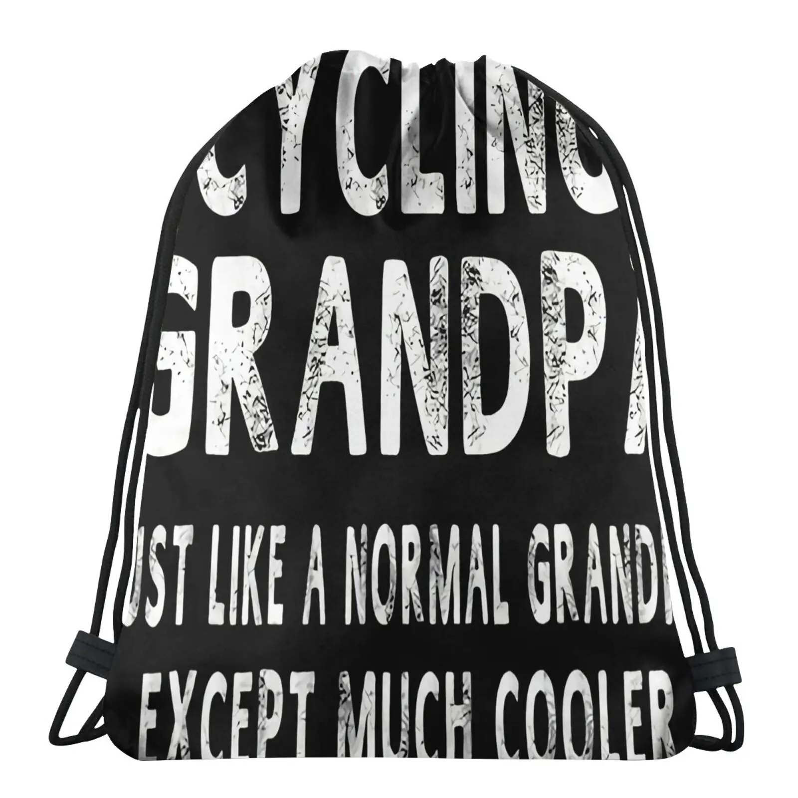 

Cycling Grandpa Fathers Day Gifts Bag Custom Tote Bag Bag Ropes Cord Bag Bag Straw Backpack With Cord Hip Sack School Shoe Bag