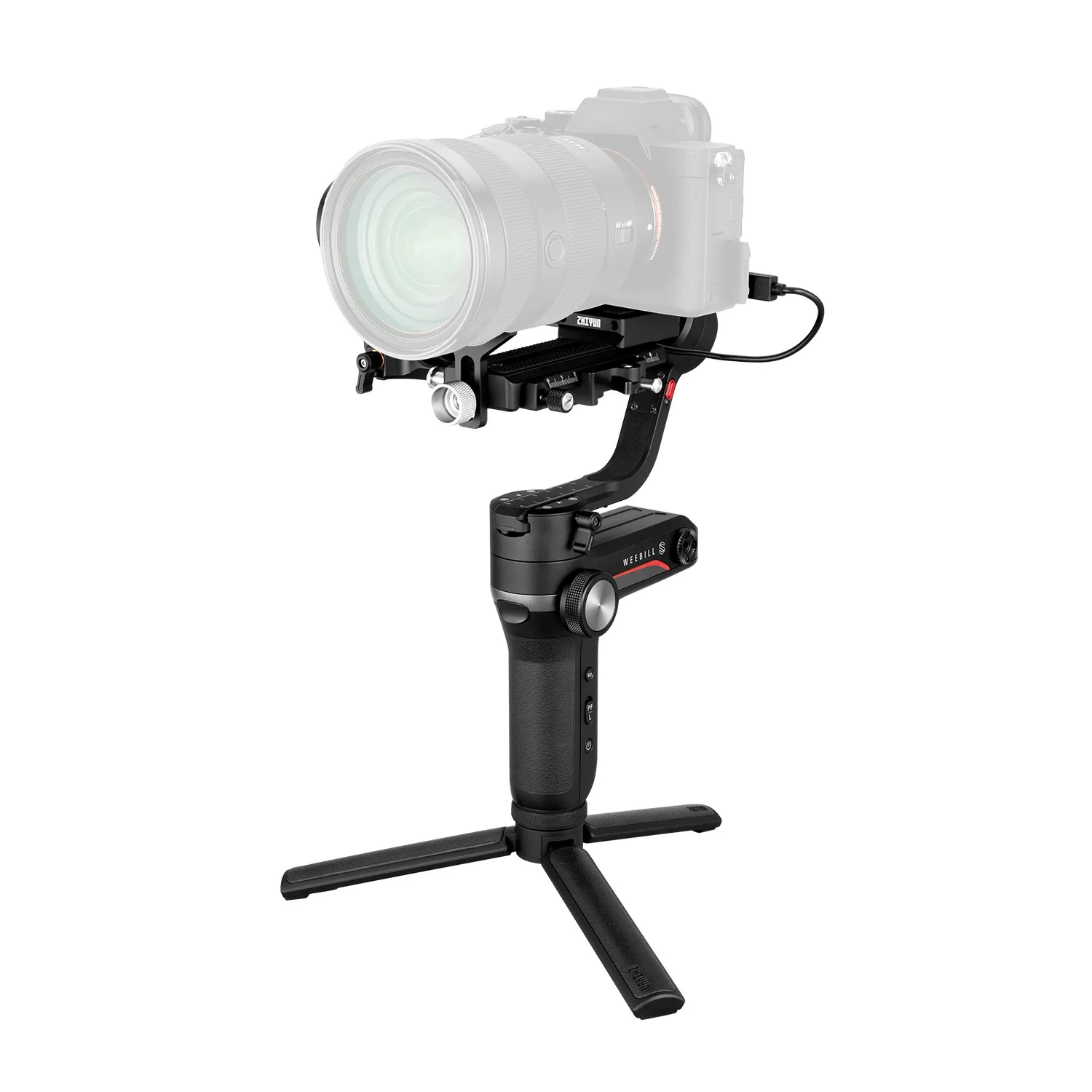 Стабилизатор Zhiyun Weebill S для DSLR/беззеркальных камер Sony A7M3 A7III A7R3 Nikon Z6 Z7 Panasonic GH5 GH5s Canon