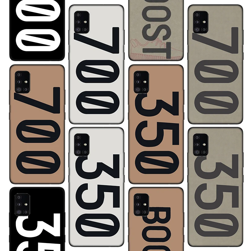 

350 700 Yeezy-Design Phone Case For Samsung Galaxy A50 A70 Note 20 Ultra 10 Plus 9 8 A10S A20E A30 A40 A6 A7 A8 + A9 Soft Cover