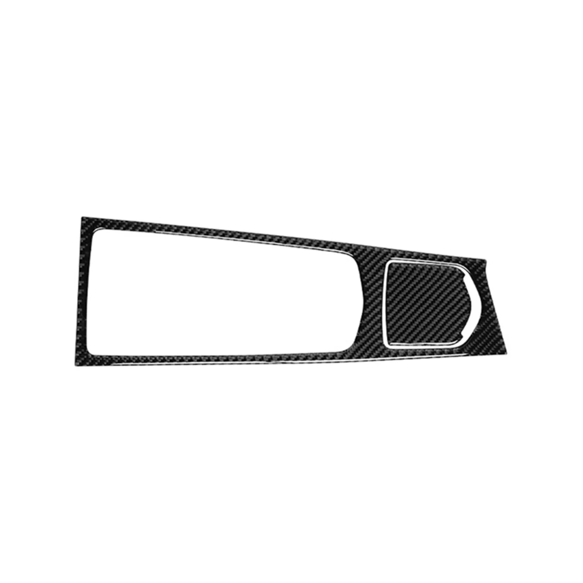 

Carbon Fiber Black Interior Central Control Multimedia Panel Trim Sticker for Porsche Panamera 2010-2016