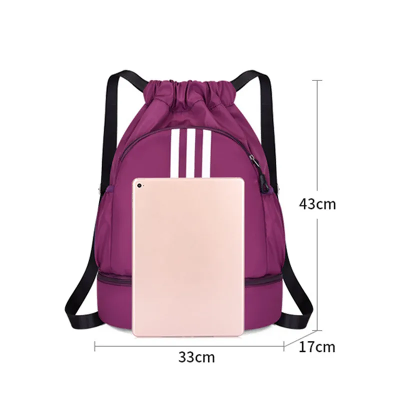 Sports Backpack Women's Travel Football Training Large Basketball Weekend Fitness Luggage Camping Bolsas For Shoe Men Gym Bags