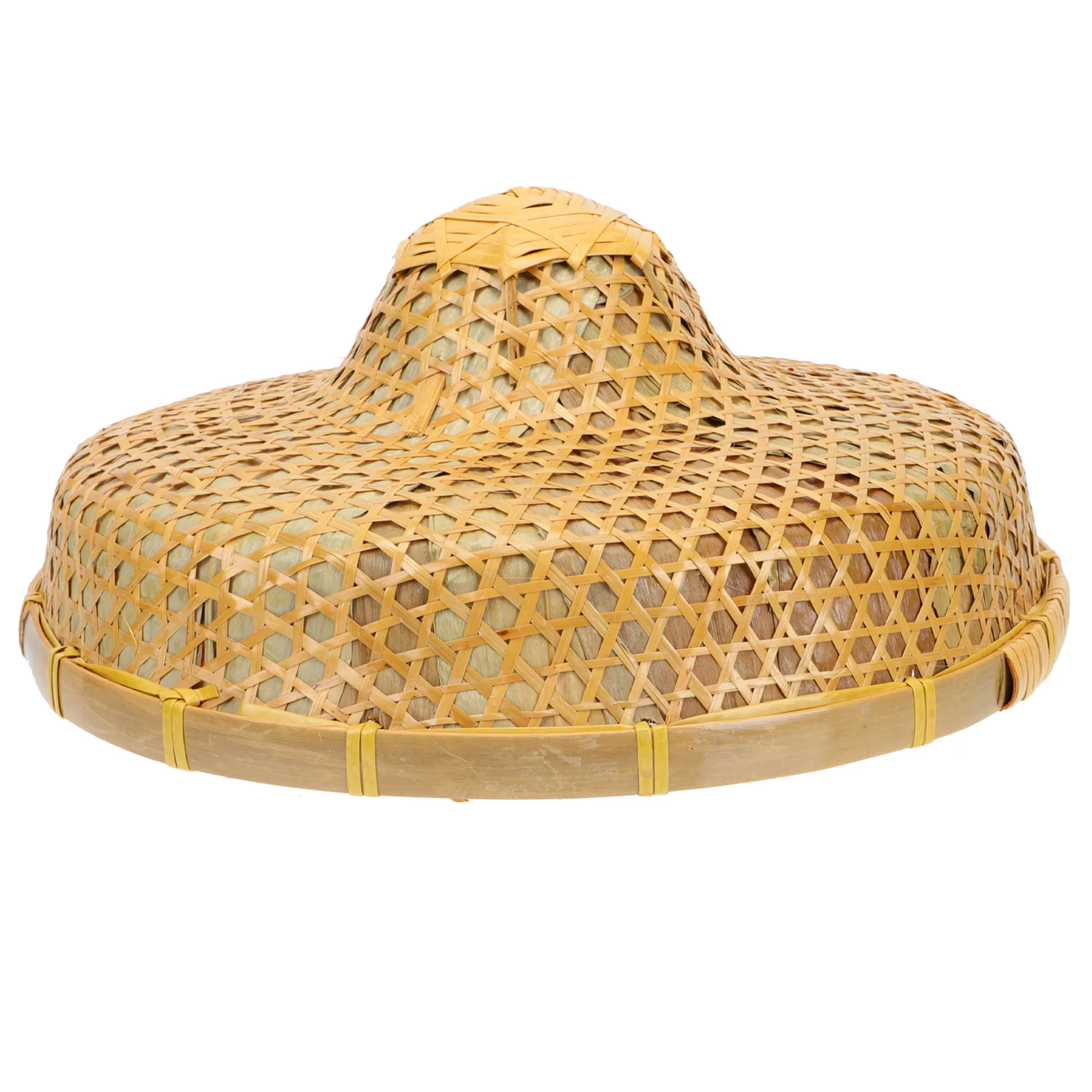 

Chinese Farmer Rice Hat: Oriental Garden Asian Hat Rice Hat Samurai Hat Knight Cap Japanese Garden Conical Cap Funny Bamboo
