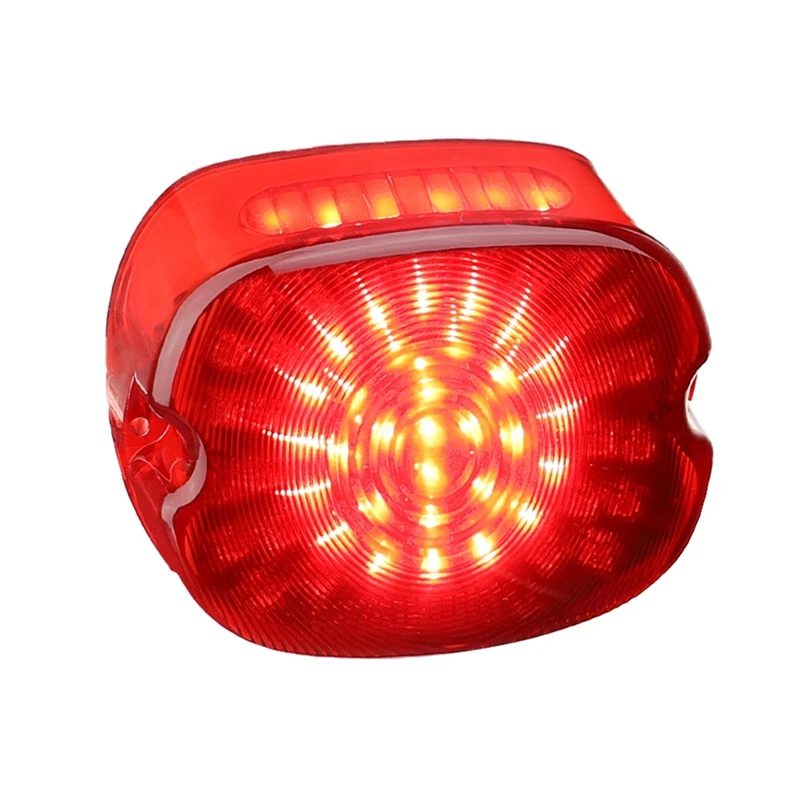 

New Motorcycle 12V Brake Light License Plate Tail Light For Sportster XL883 1200 Touring Roaddyna Fat Boy