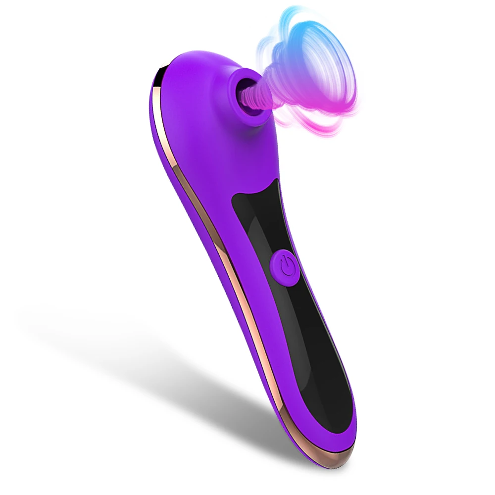 Портативный сосательный вибратор для женщин 10 режимов клитор присоска женская