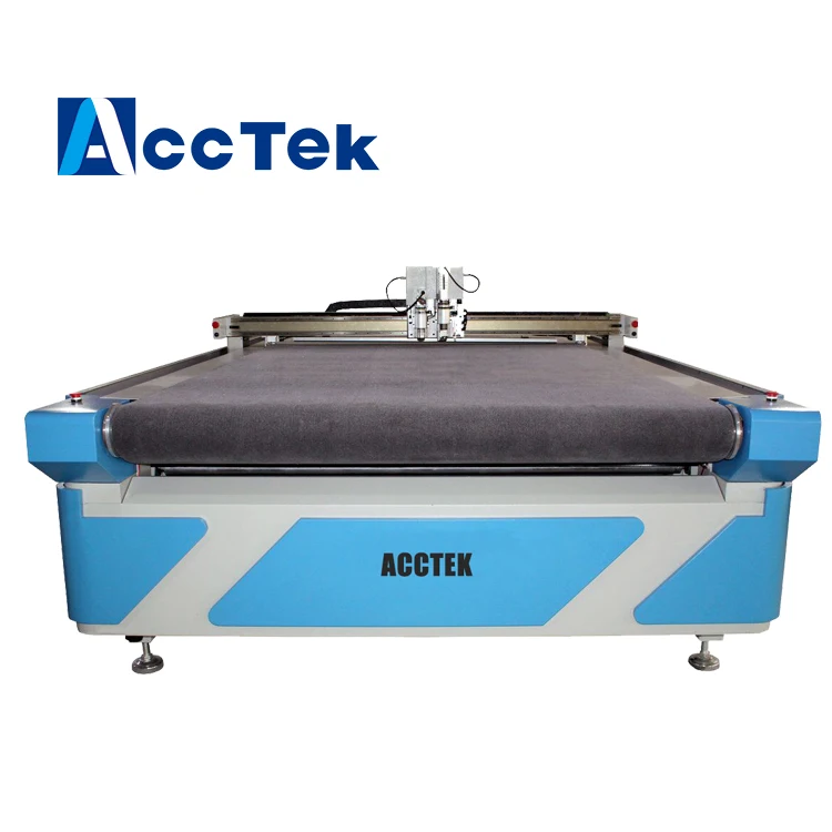 

CNC Oscillating Knife AKZ1625 CNC Cutting Garment Pattern Cutting Machine Fabric Leather PVC Process