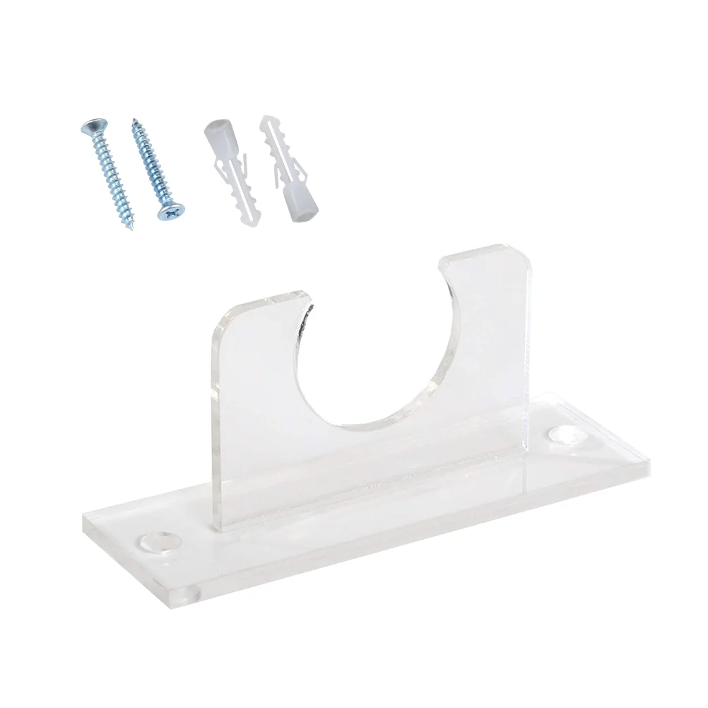 

Baseball Holder Bat Display Stand Wall Clothes Hanger Clear Softball Storage Bracket