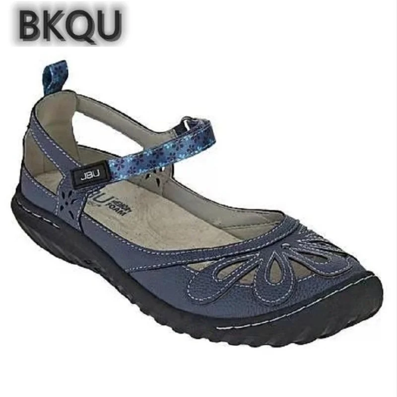 

Women Sandals Casual Solid Color Flats Hollow Out Round Toe Slip-On Shoes Summer Sandalias Chaussure Femme Shoes For Women 2022