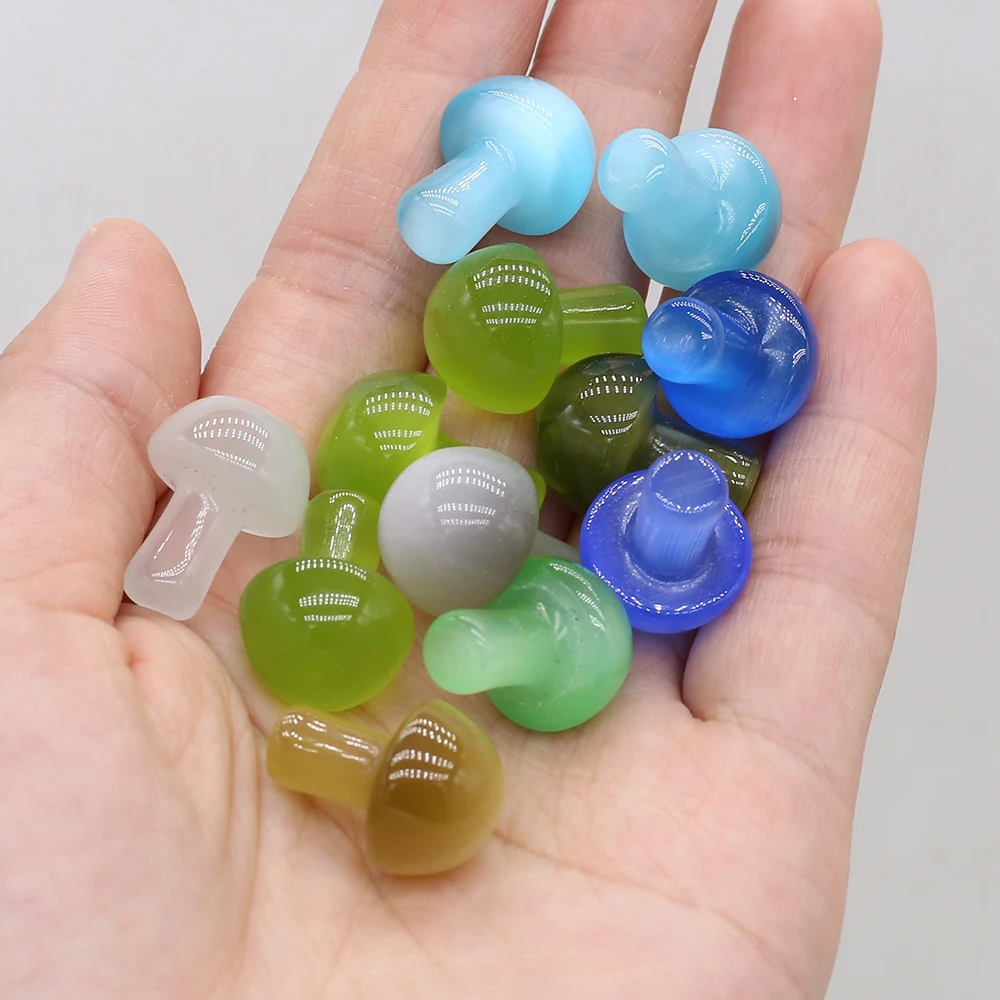 4 шт. подвеска из натурального камня в форме гриба | Украшения и аксессуары