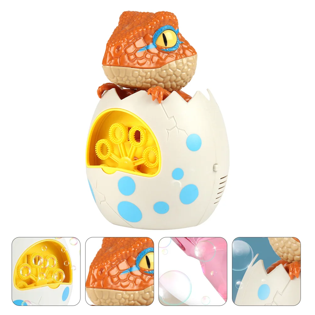 

1pc Automatic Funny Egg Cartoon Bubble Machine Bubble Maker Bubble Blowing