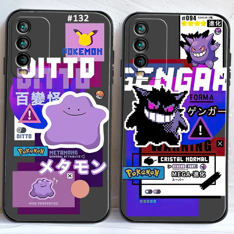 

Pikachu Pokemon Phone Cases For Xiaomi Redmi 7 7A 9 9A 9T 8A 8 2021 7 8 Pro Note 8 9 Note 9T Cases Funda Coque Soft TPU Carcasa