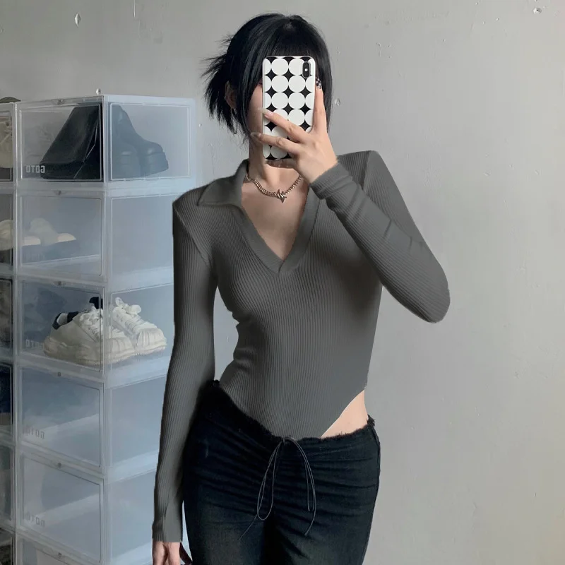 

Long Sleeve Autumn Winter Bodysuit Button Sexy Bodycon One Piece Body Women 2020 Solid Clothes Birthday Club Outfits