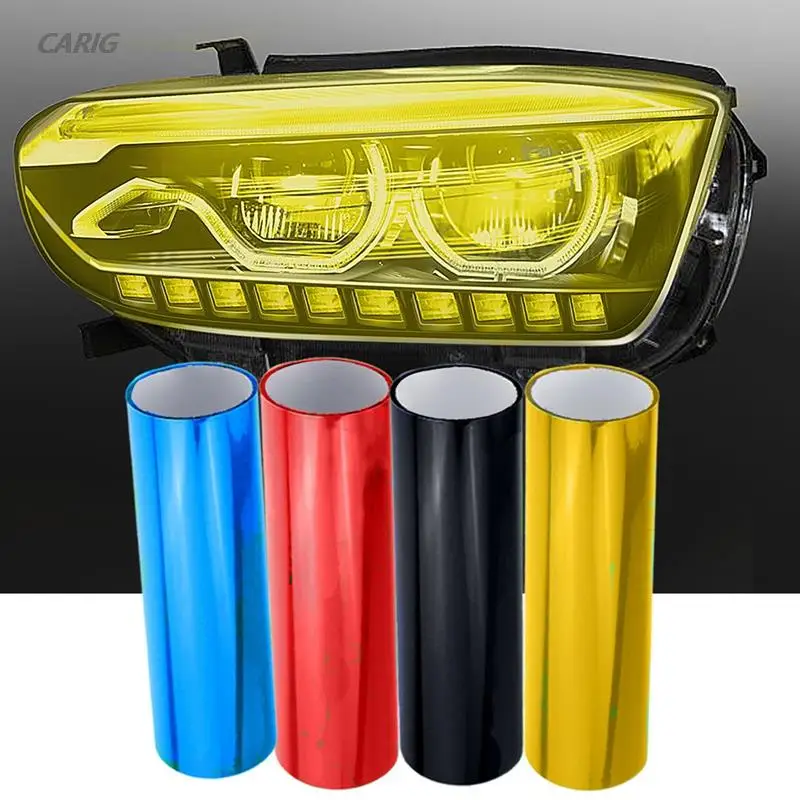 

30*100Cm Car Light Headlight Taillight Tint Vinyl Film Headlight Waterproof Sticker Film Cover on Headlights Car Accessories