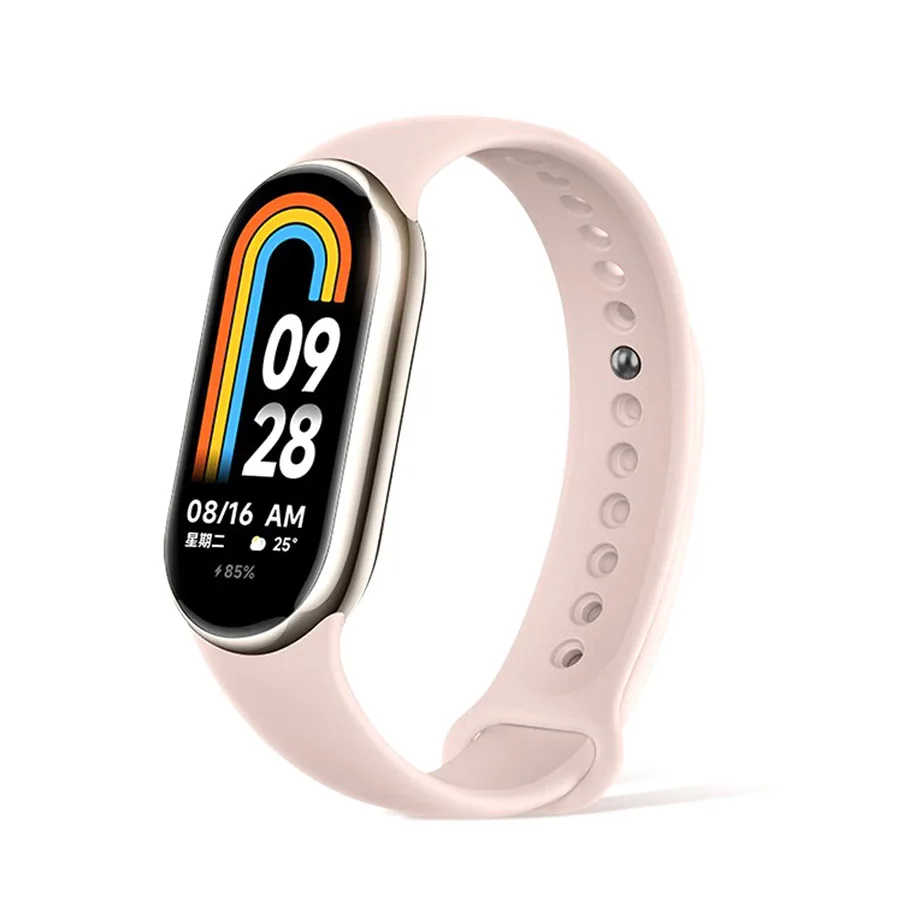 Силиконовый браслет для Mi Band 8 9 спортивные умные часы Correa аксессуары сменный xiaomi