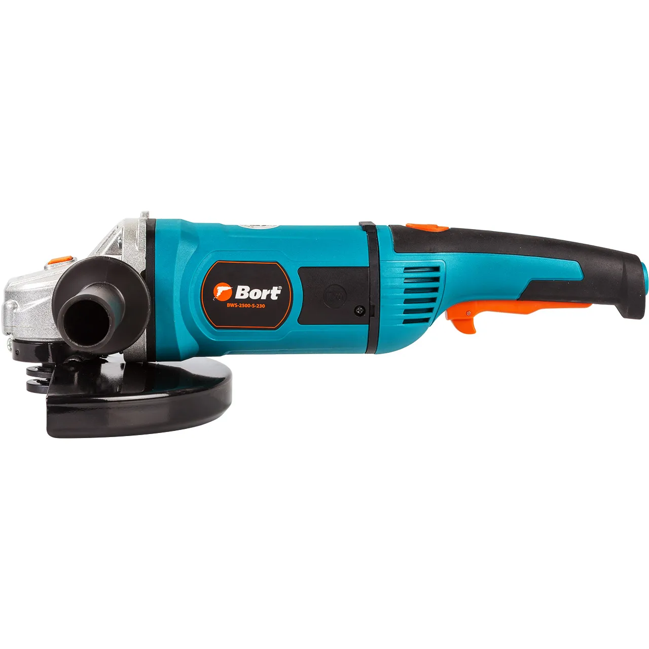 Машина шлифовальная угловая Bort BWS 2500 S 230 (Мощность 2400 Вт диск мм плавный пуск
