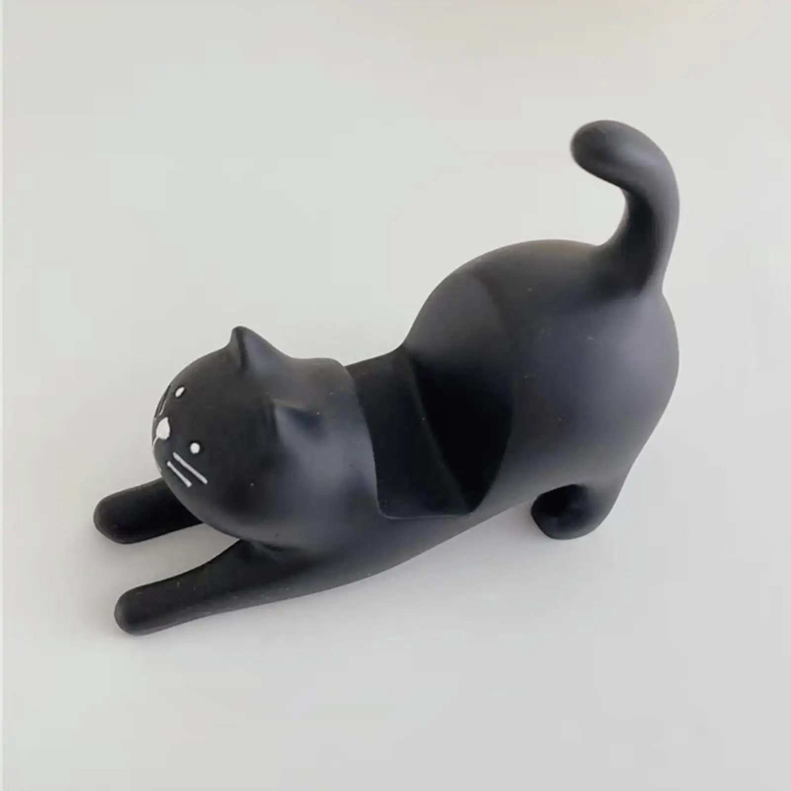 Подставка для телефона в виде кошки компактное украшение портативный